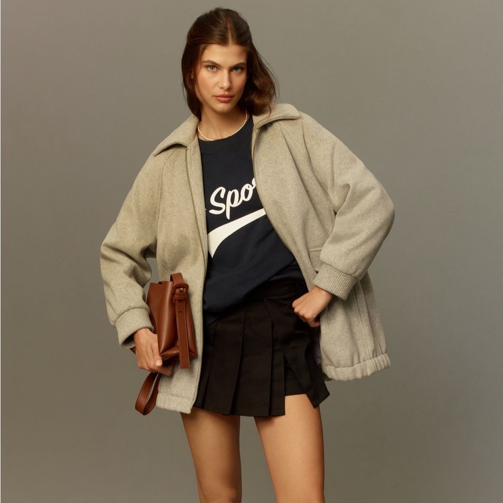 Pilcro Cozy Bomber Jacket